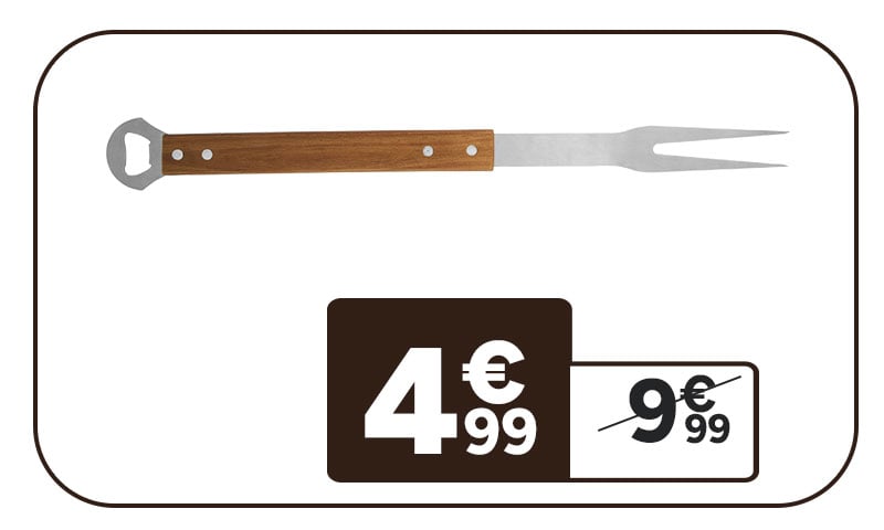 Fourchette SITRAM 4€99. Prix barré 9€99