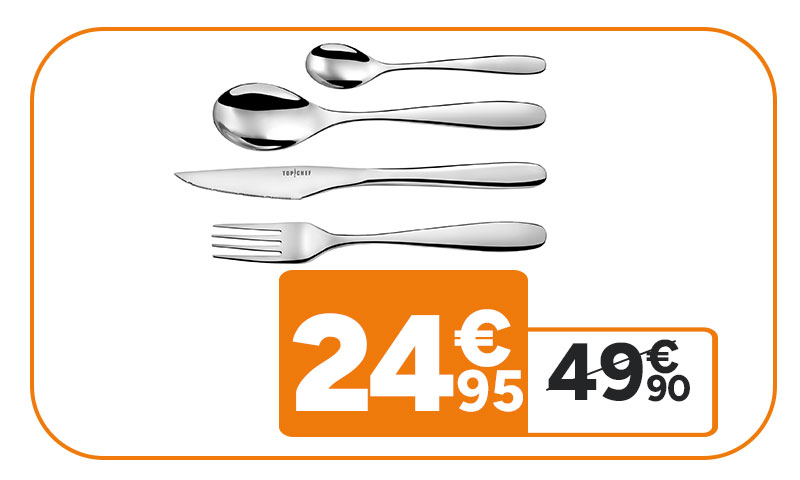 Ménagère Top Chef 24,95€ au lieu de 49,90€