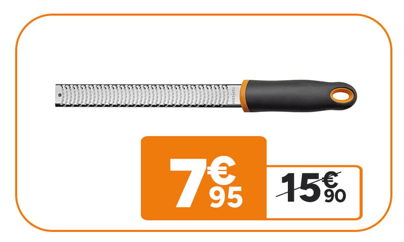Râpe zesteur Top Chef à 7,95€ au lieu de 15,90€