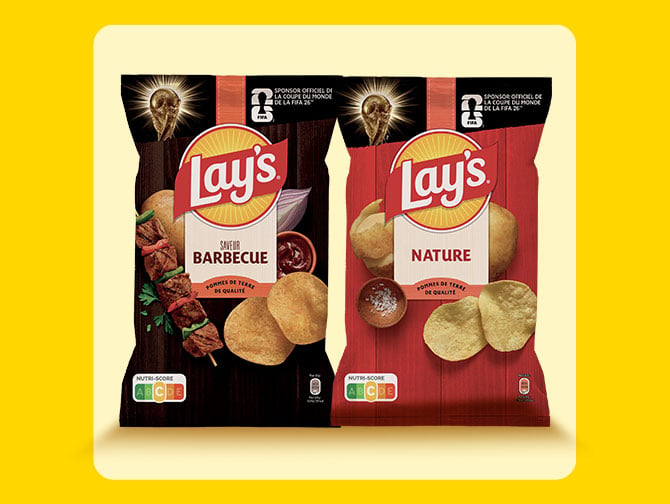 Lay's Saveur Barbecue et Nature, Sponsor Officiel de la Coupe du Monde de la FIF