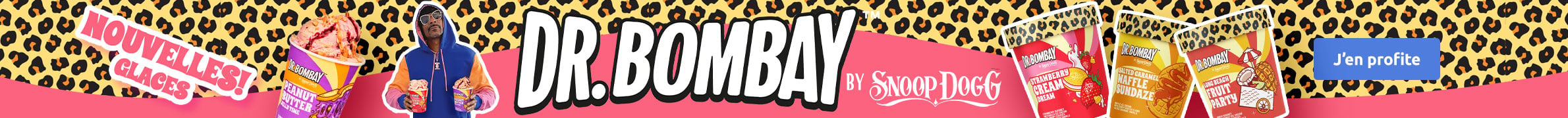 Glace Dr. Bombay par Snoop Dogg : l'heure du goûter a sonné.