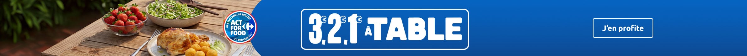 Opération 3, 2, 1 à table - J'en profite.