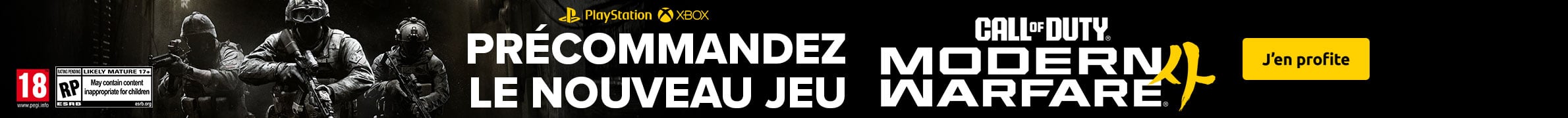 Précommande Call of Duty Modern Warfare 4 