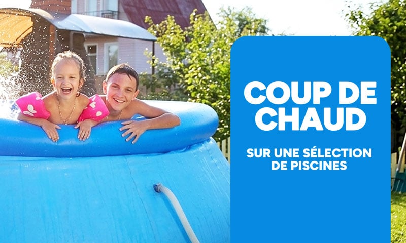 Coup de chaud sur une sélection de piscines.