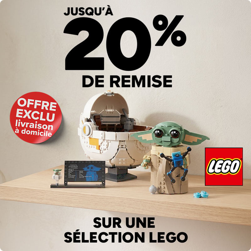 Jusqu'à 20% de remise sur une sélection LEGO