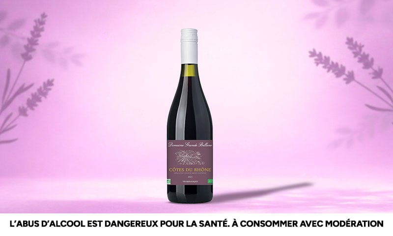 Domaine Grande Bellane, 2023, A.O.P Côtes Du Rhône, Vin Rouge