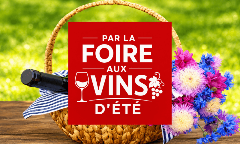 Foire aux vins d'été Carrefour.