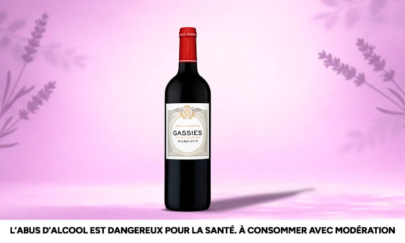 Gassies, 2022, A.O.P Margaux, Vin Rouge