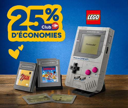 25% d'économies Club Carrefour sur Lego