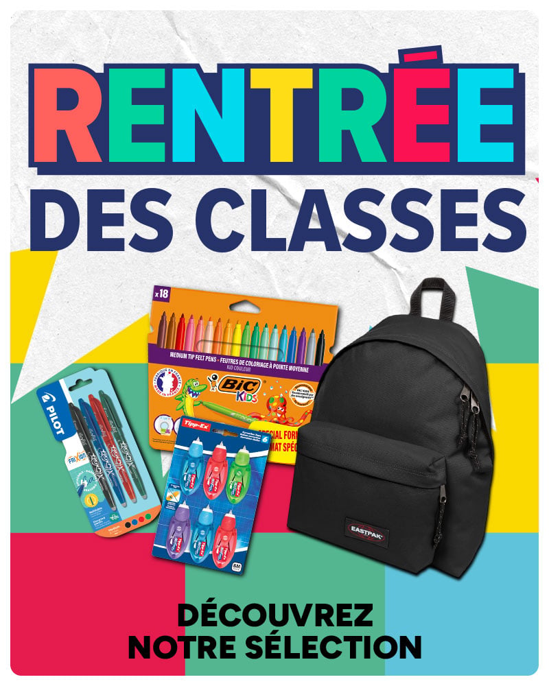 Rentrée des classes : découvrez notre sélection.