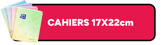 Cahiers 17x22cm