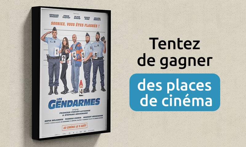 Film Les Gendarmes de François Prévôt-Leygonie, le 5 août.