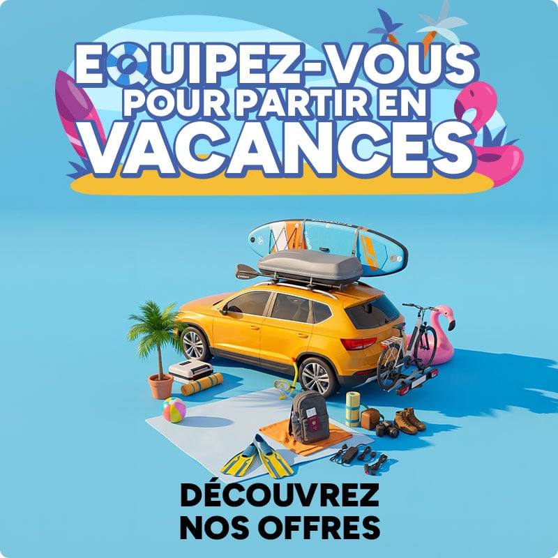 Équipez-vous pour partir en vacances : découvrez nos offres.