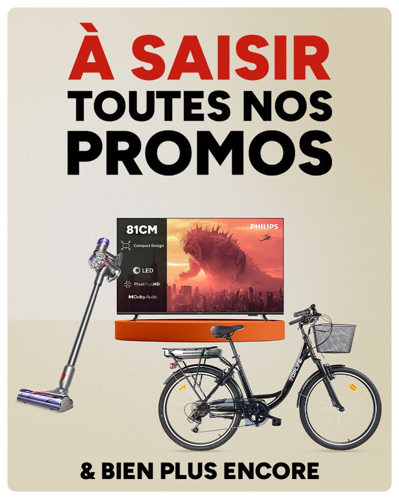 À saisir toutes nos promos & bien plus encore.