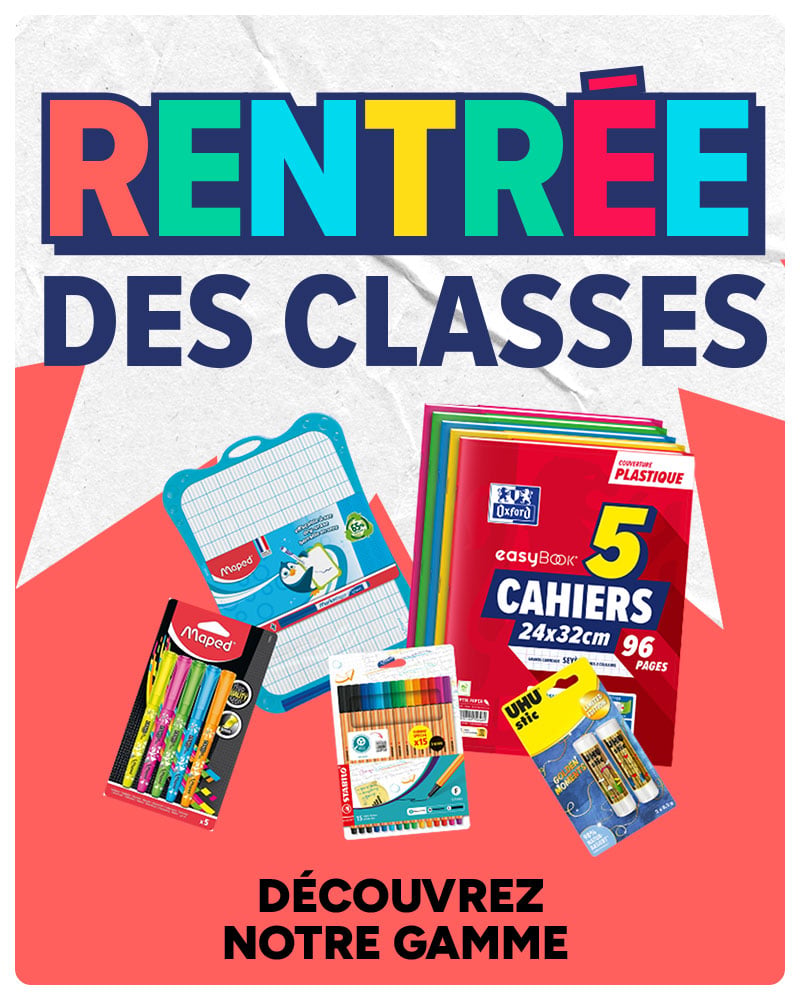 Rentrée des classes : découvrez notre gamme de fournitures
