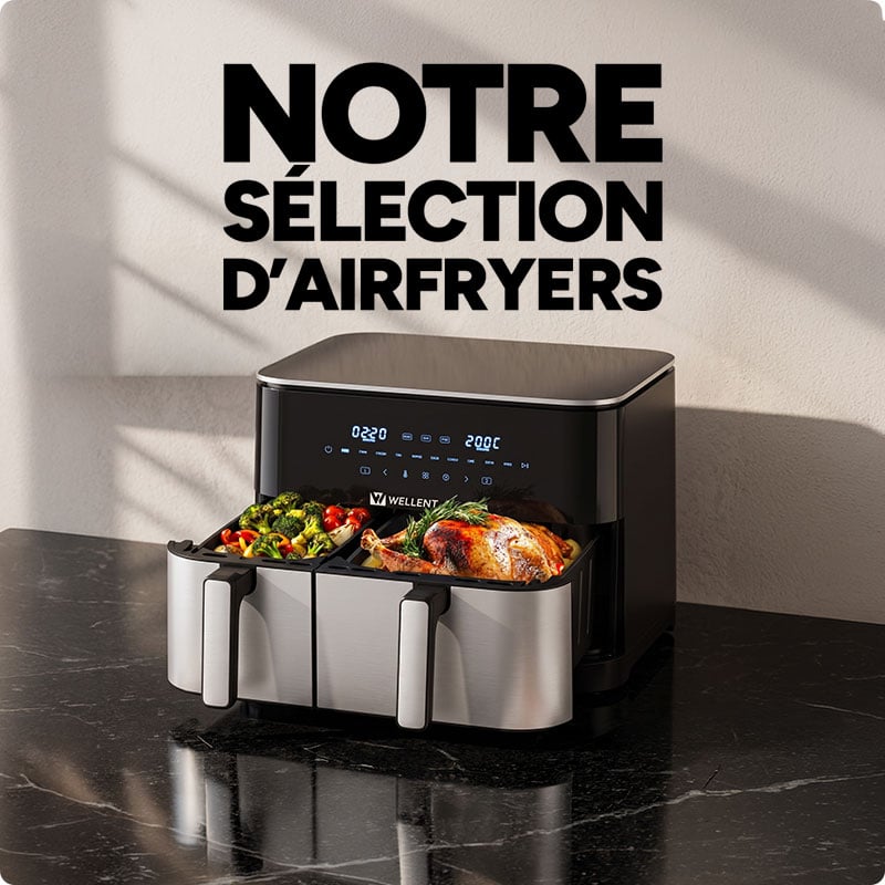 Notre sélection d'airfryers