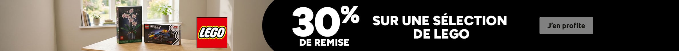 30% de remise sur une sélection de Lego