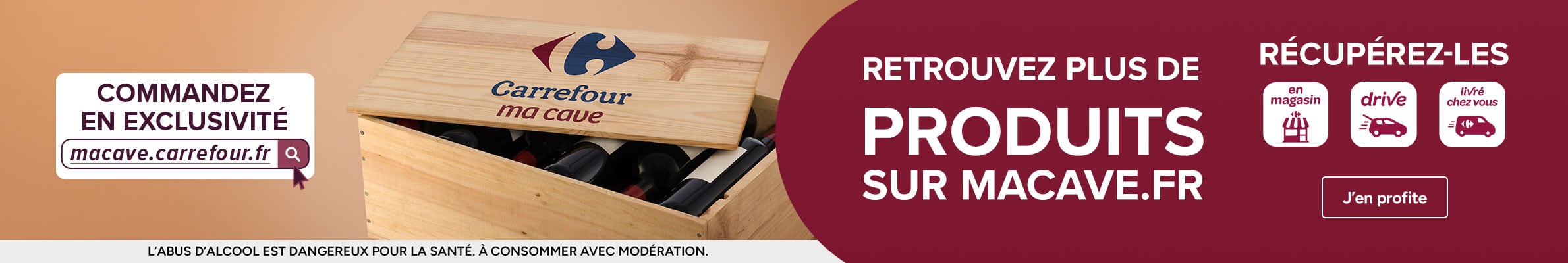Foire aux Vins Ma Cave Carrefour : retrouvez plus de produits sur macave.fr
