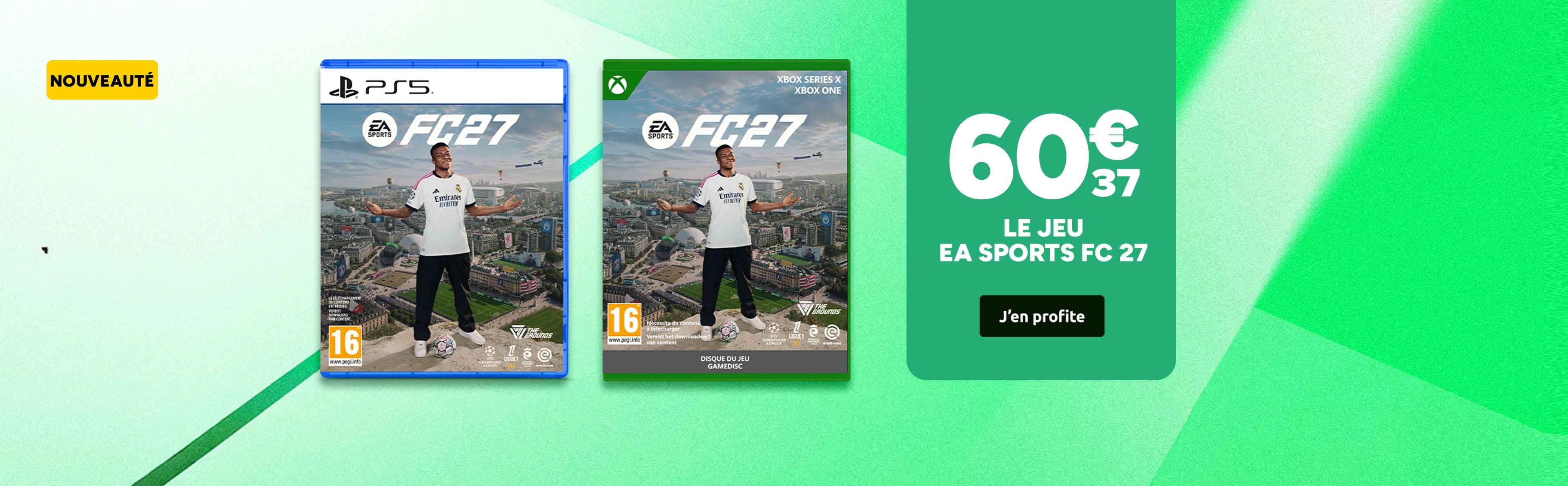 Nouveauté : Le jeu EA Sports FC 27 à 60€37