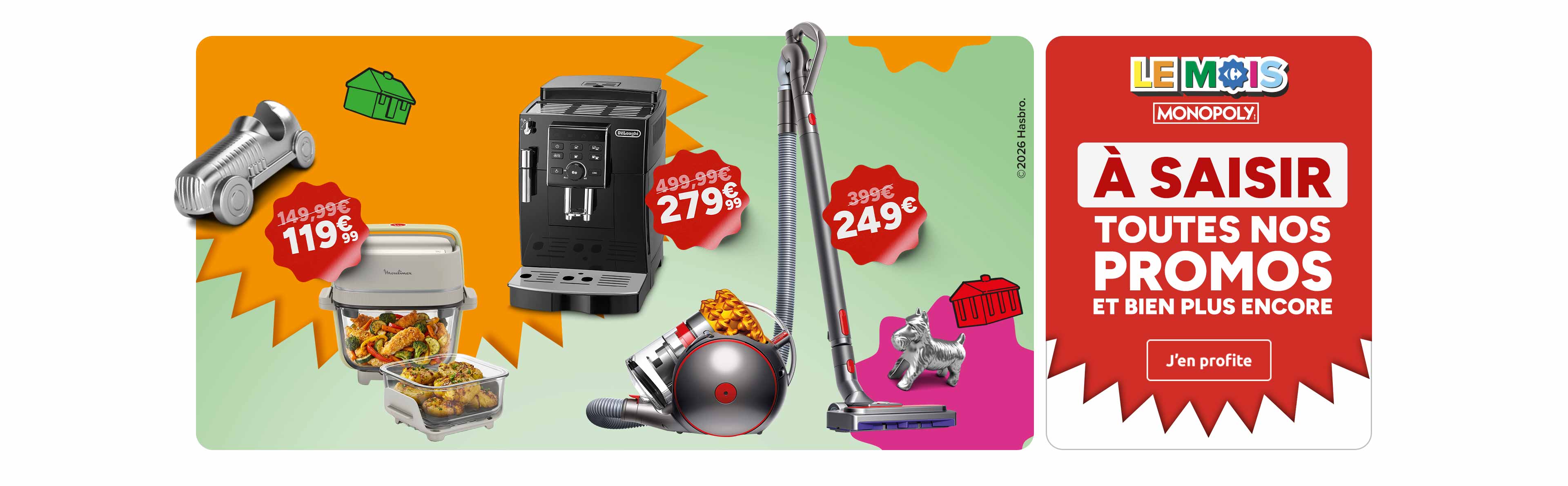 Le Mois Monopoly : Toutes nos promos à saisir sur l'électroménager.