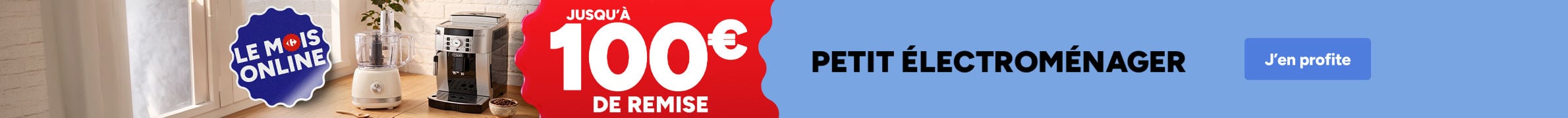 Le Mois Online : jusqu'à 100 € de remise sur le petit électroménager.