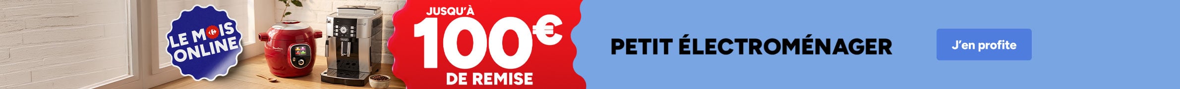 Le Mois Online : jusqu'à 100 € de remise sur le petit électroménager.