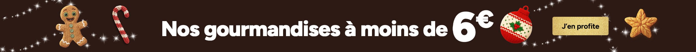 Nos gourmandises à moins de 6€ j'en profite