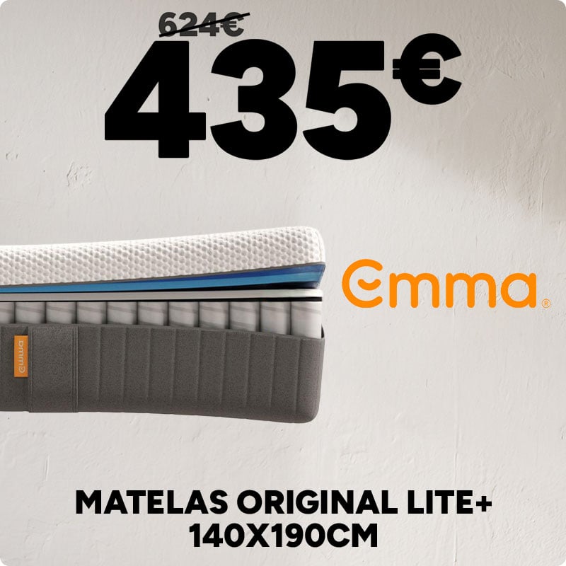 Matelas Original Lite+ Emma 140x190cm à 435€ au lieu de 624€