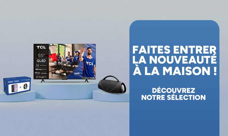 Faites entrer la nouveauté à la maison : découvrez notre sélection high-tech