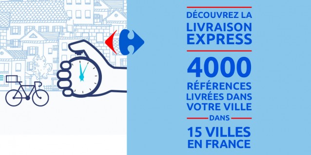 Vos courses livrées dans Paris
