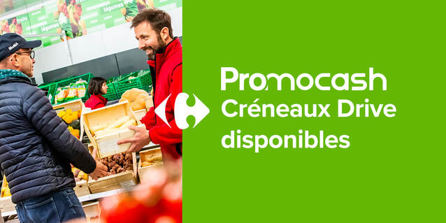 Je commande au Drive Promocash