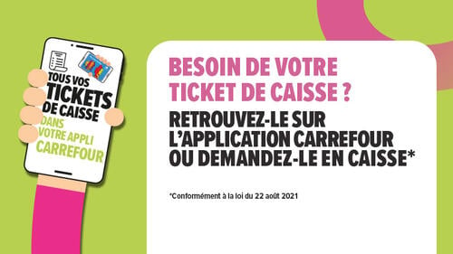 Arrêt impression ticket de caisse